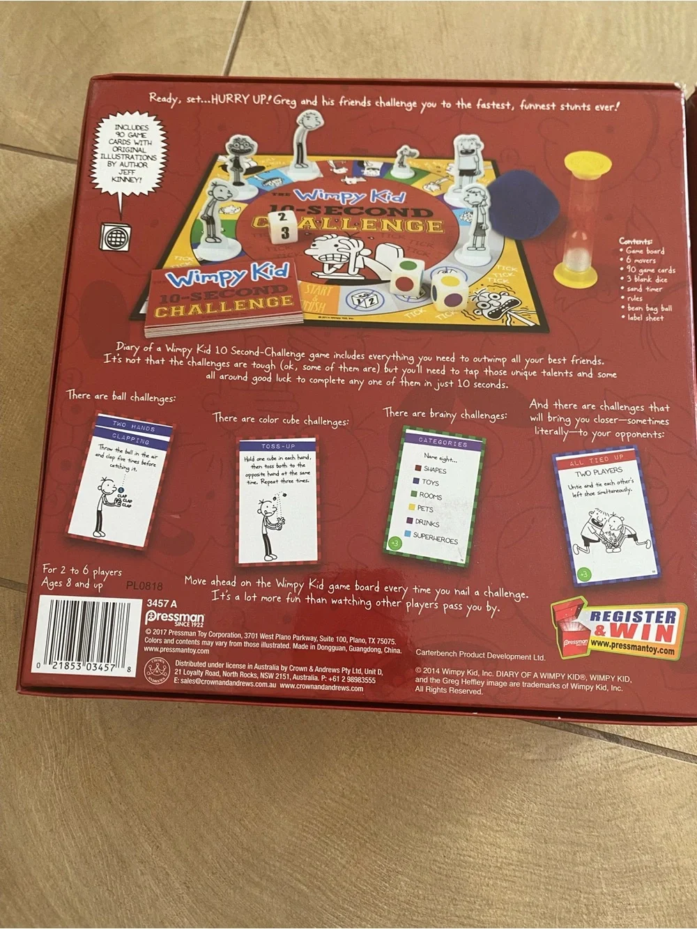 Wimpy Kid 10-Second Challenge Game